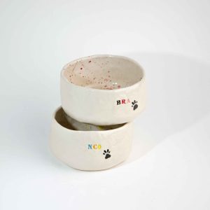 Custom Μπώλ Για Γάτες/ Σκύλους Πήλινo