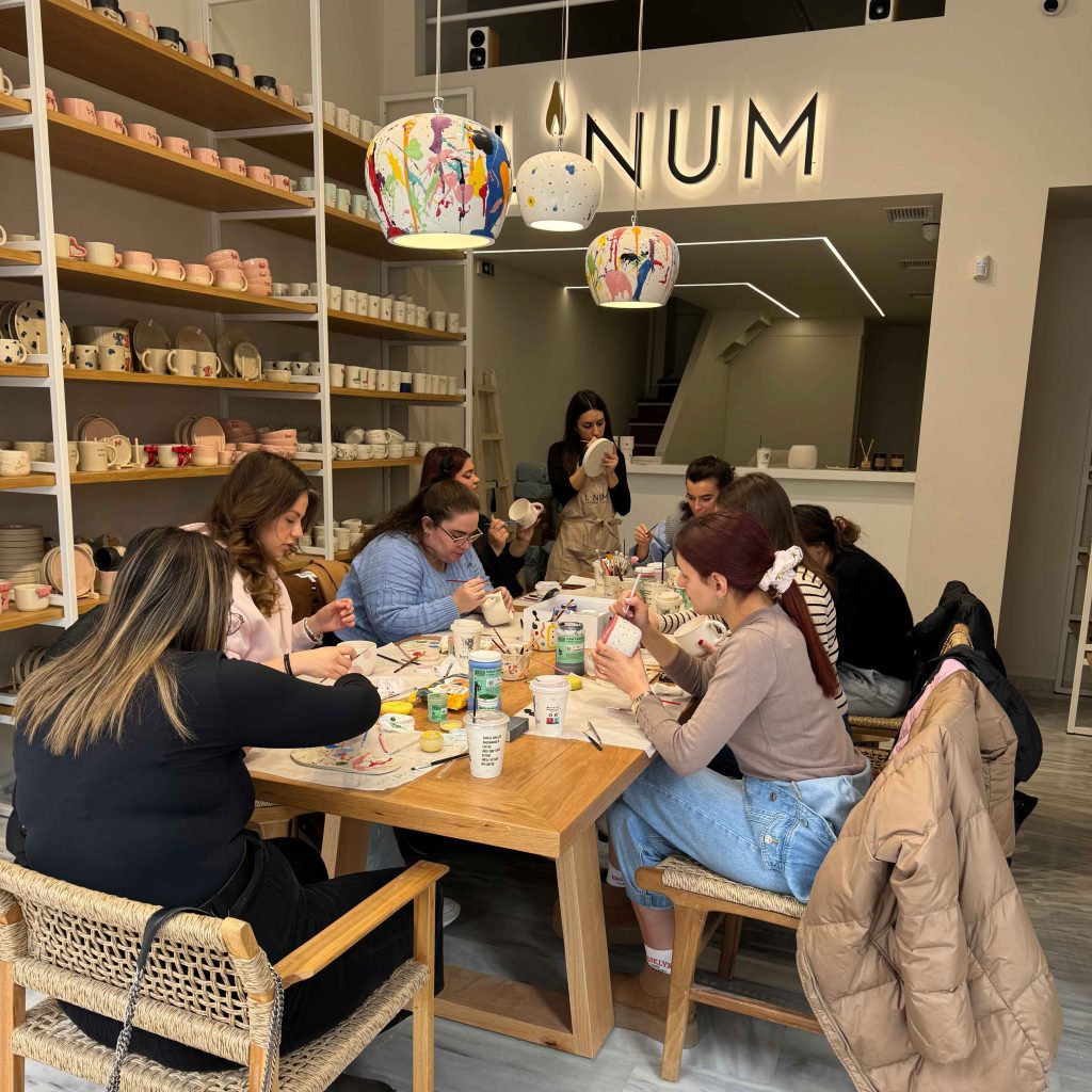 Creative workshop at Linum store 2025