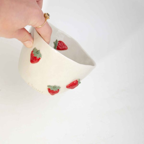 Strawberry Cereals Bowl