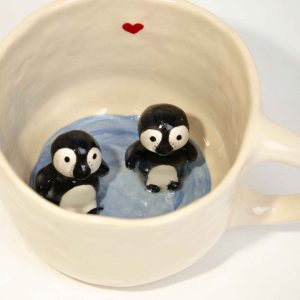 The Penguins 3d Cup