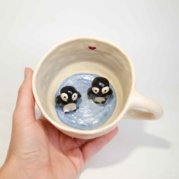 The Penguins 3d Cup