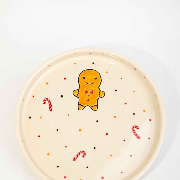 Πήλινο Πιάτο Ø17cm The Gingerbread