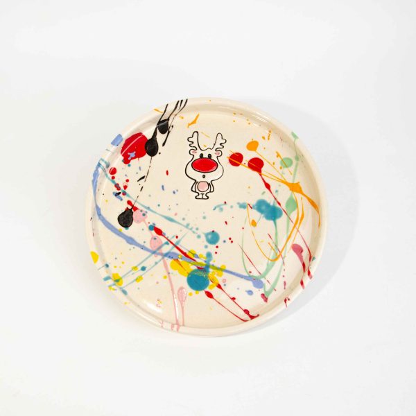 Πήλινο Πιάτο Ø17cm The Blitzen