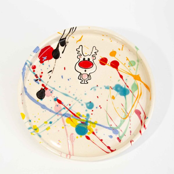 Πήλινο Πιάτο Ø17cm The Blitzen