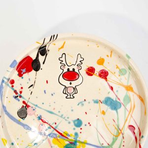 Πήλινο Πιάτο Ø17cm The Blitzen