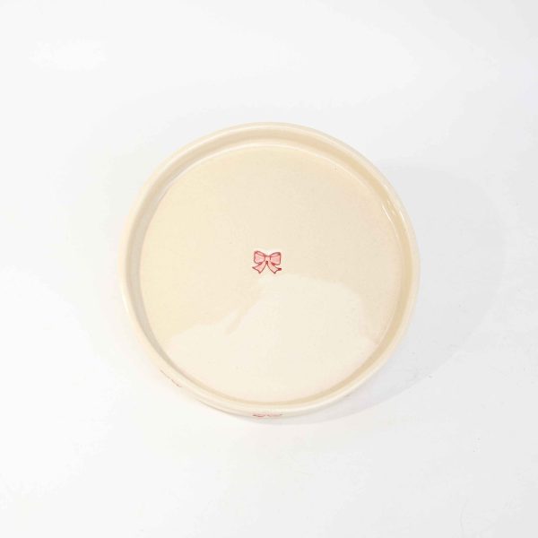 The Sweet Bow Plate Ø17cm