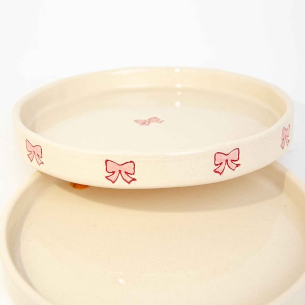 The Sweet Bow Plate Ø17cm