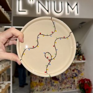 The Christmas Lights Plate Ø17cm