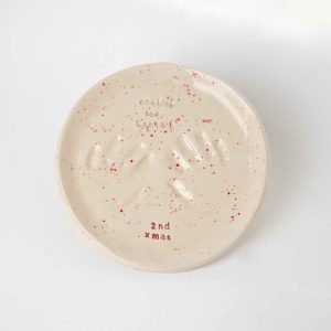 Custom The Handprint Plate
