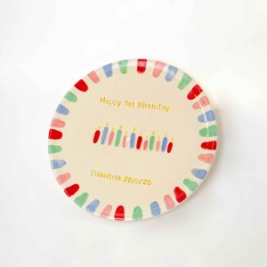 Custom Birthday Plate Ø17cm - Image 4